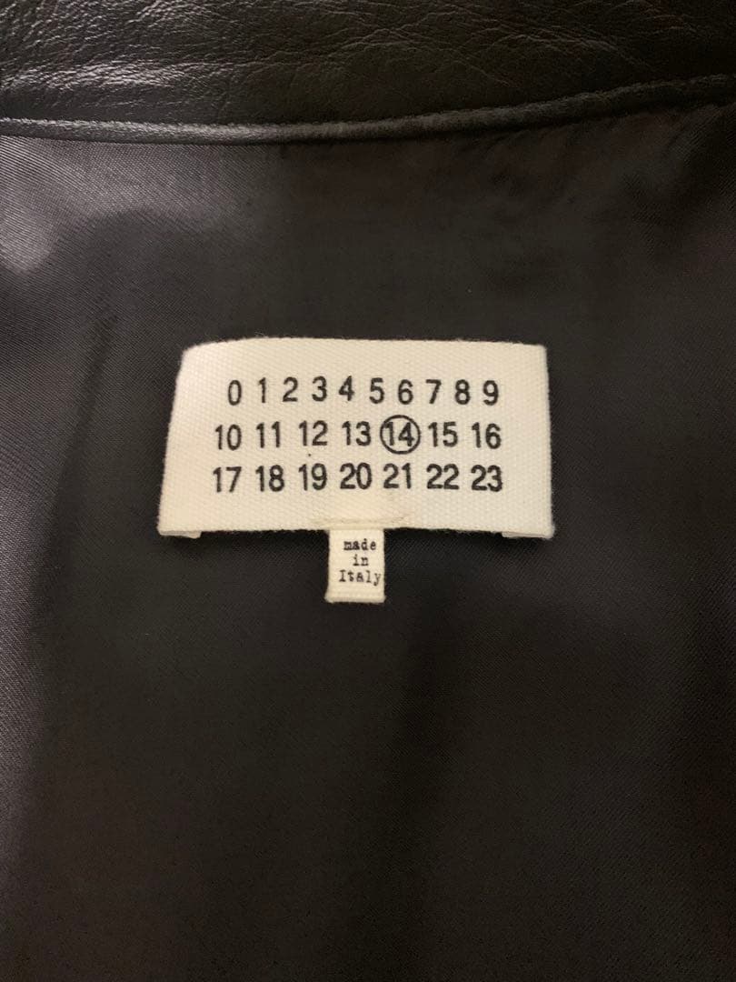 Maison Margiela メゾンマルジェラ 15AW ハの字ライダース