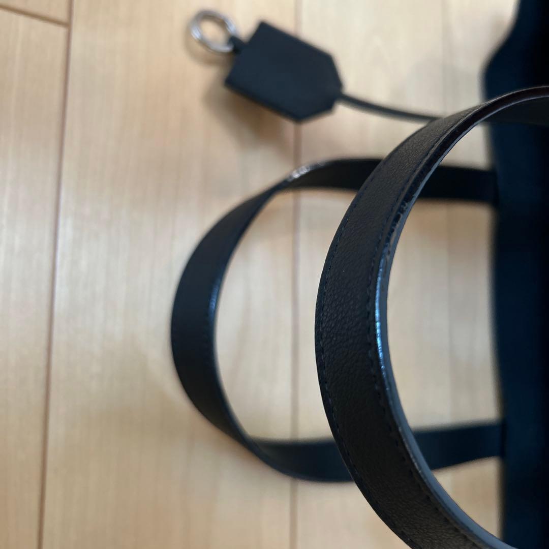 SAINT LAURENT レザートートバッグ　ブラック