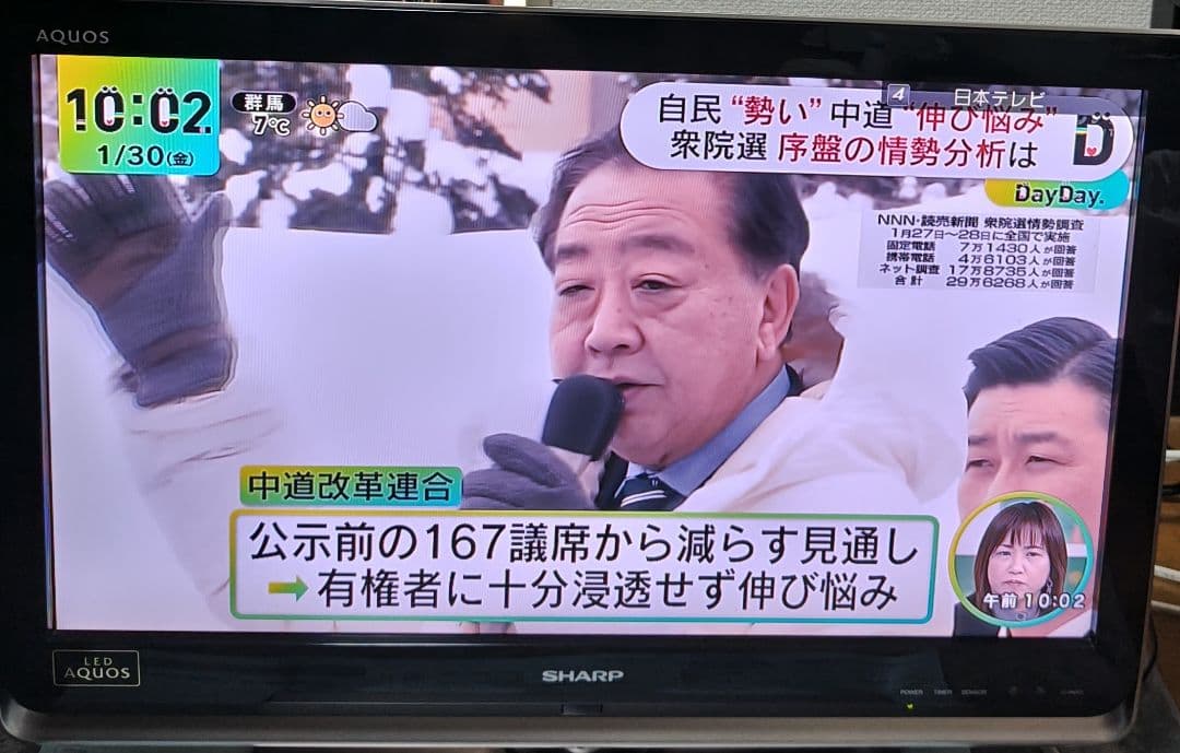 【動作確認済】SHARP 26型 液晶テレビ LC-26DZ3　 即購入OK