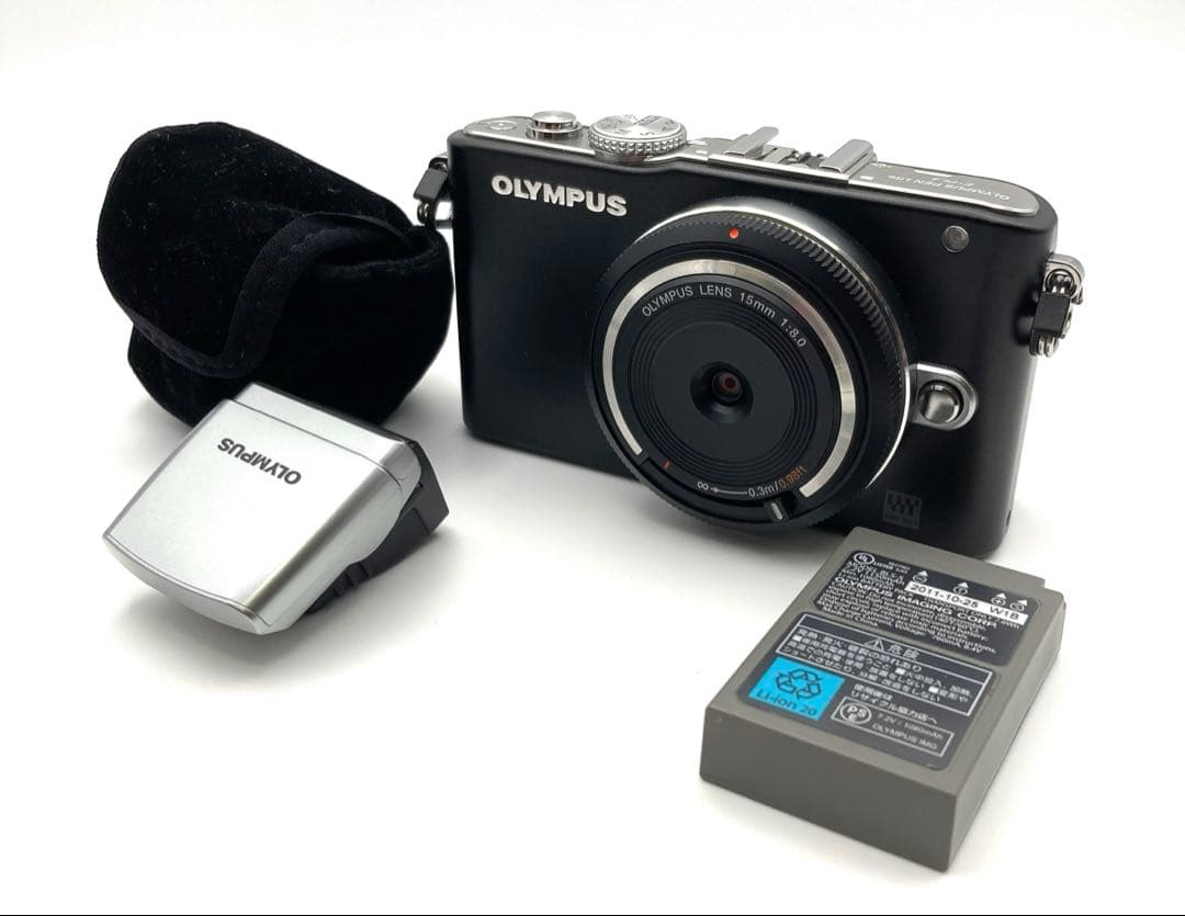 美品 OLYMPUS PEN LITE E-PL3 ➕ BCL-1580