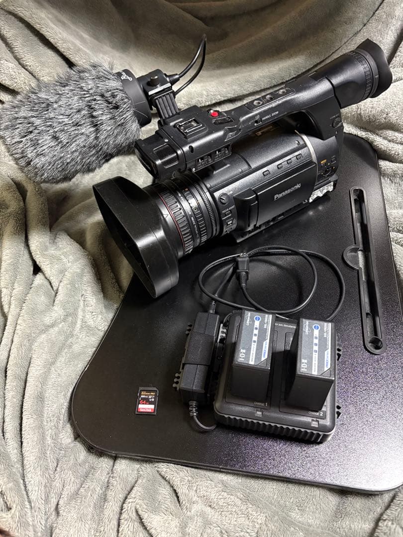 Panasonic ag ac160a 付属品有り　若干の難あり