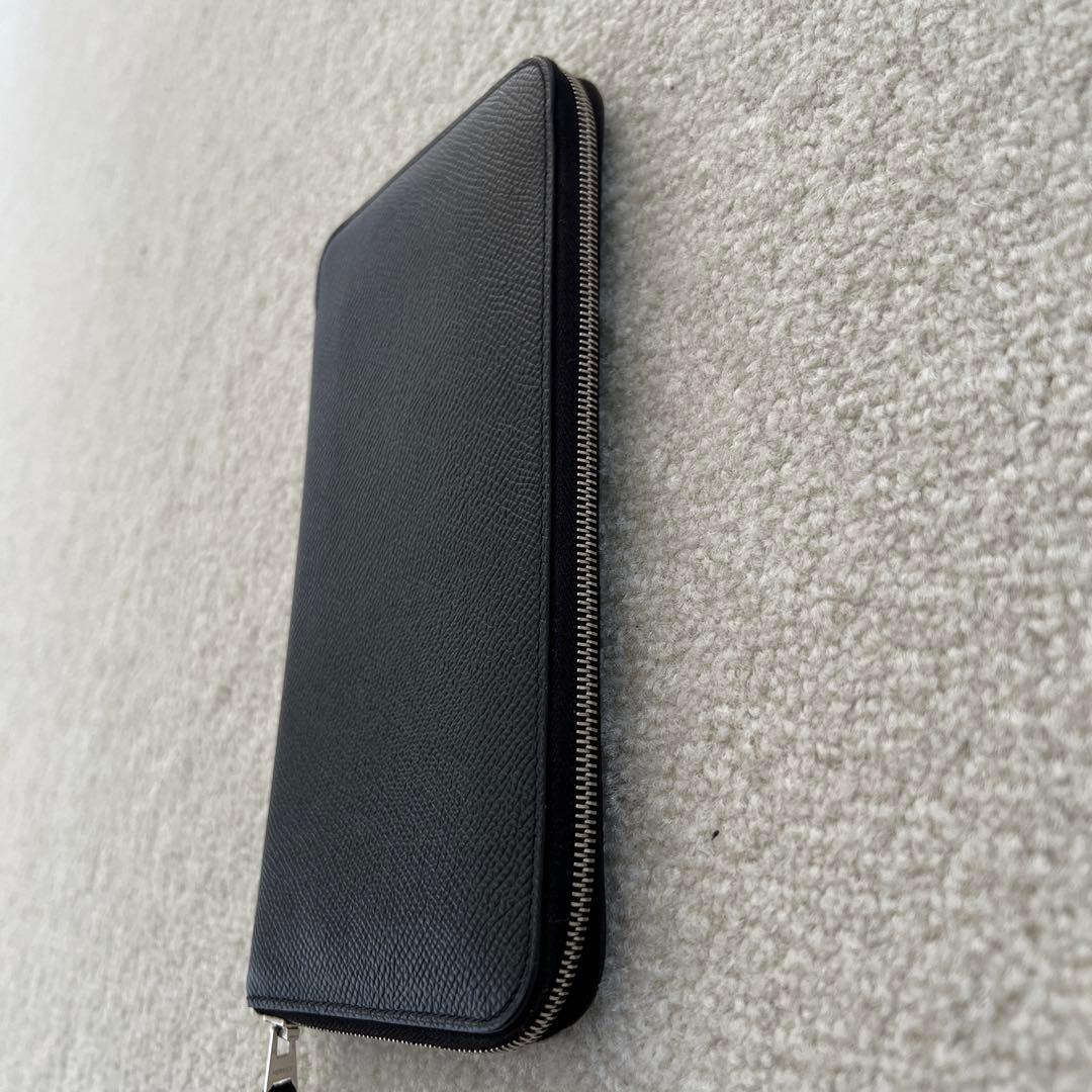 HERMES アザップ ロング クラシック オールレザー ラウンドファスナー