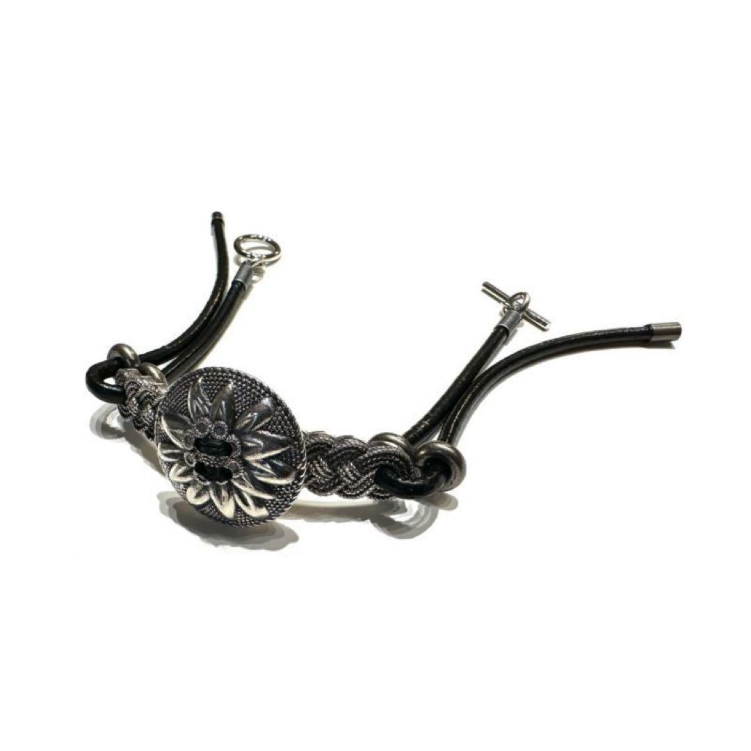 アクセサリー LES SIX / Flower Button Bracelet