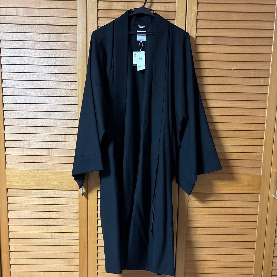 SOU・SOU 梳毛　半纏　間　単　濡羽色　タグ付き新品❗️