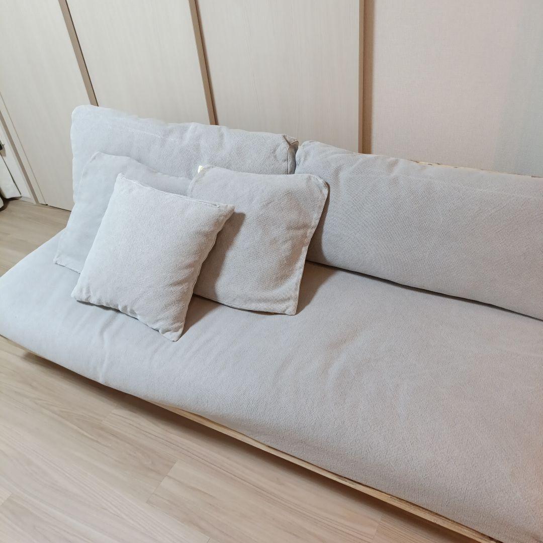 UNICOソファ　オットマン無し　3人掛け