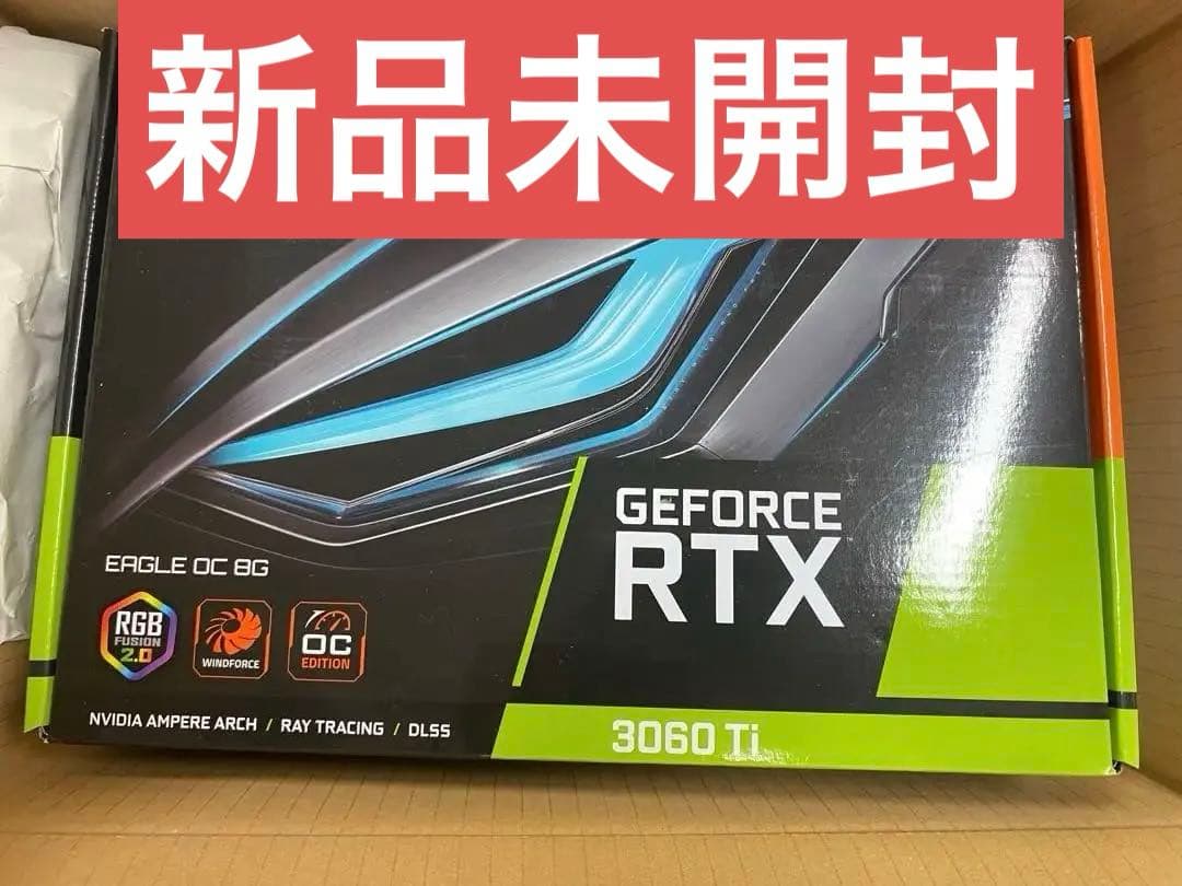 グラフィックボード・グラボ・ビデオカード GeForce RTX 3060 Ti EAGLE OC 8G (rev.2.0