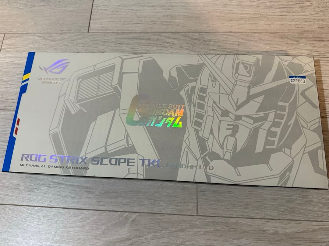 ASUS キーボード ROG Strix Scope TKL GUNDAM