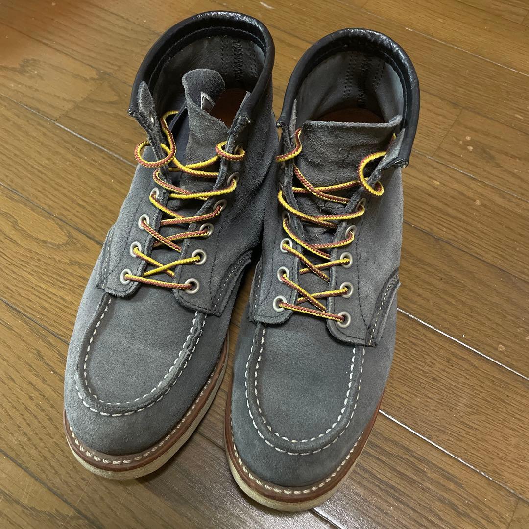 RED WING アイリッシュセッター　ネイビースエード　8854