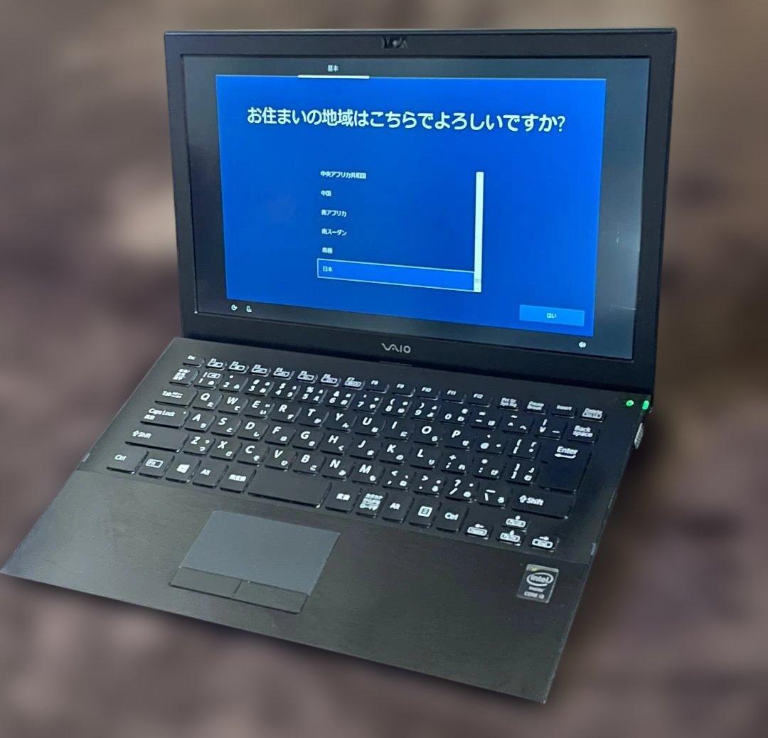 VAIO Pro 13 mk2 VJP132C11N 黒 ノートPC 箱 あり