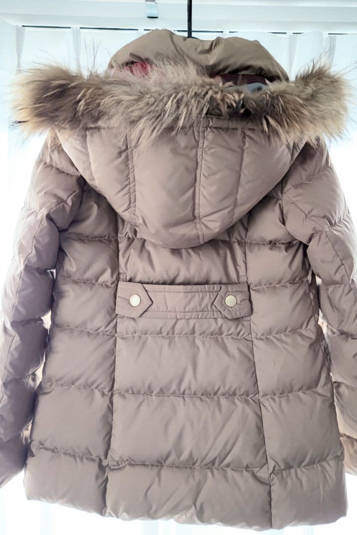 まめのきさま専用☆ブルーレーベルクレストブリッジ☆ファ付ショートダウンコート36