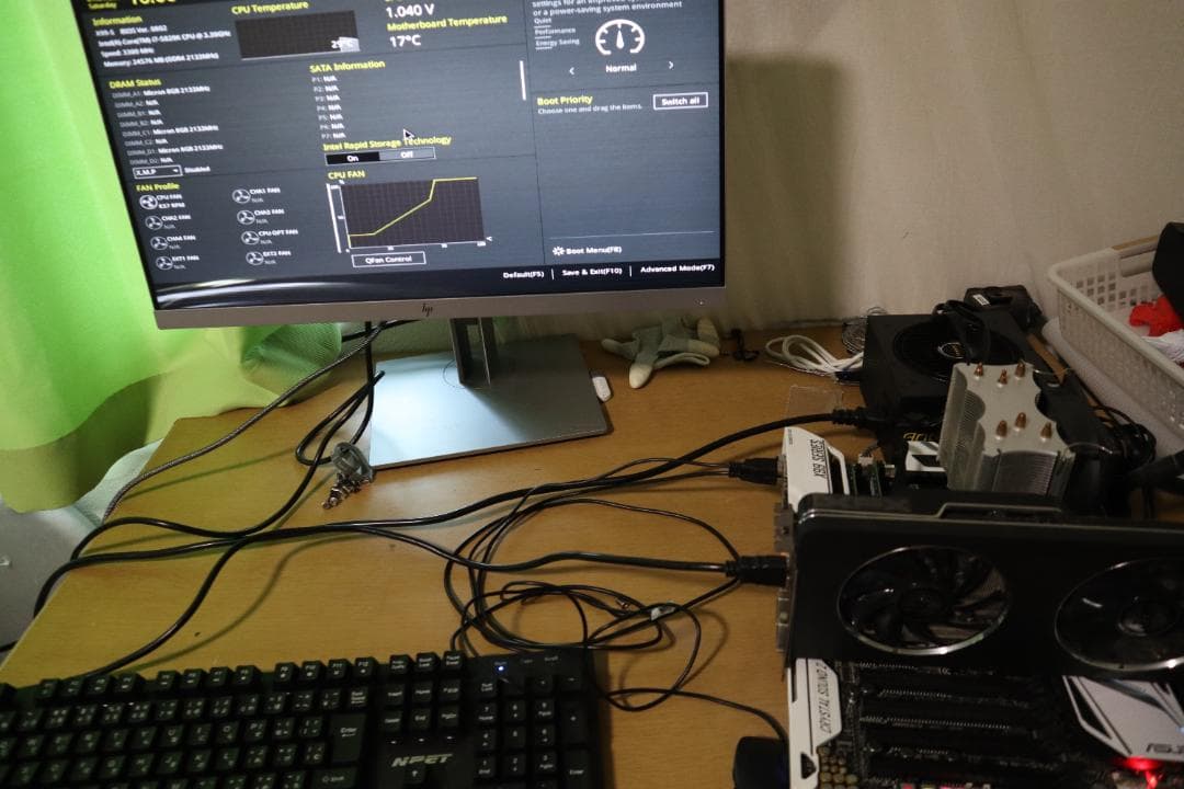 マザーボード ASUS X99 I7-5820K