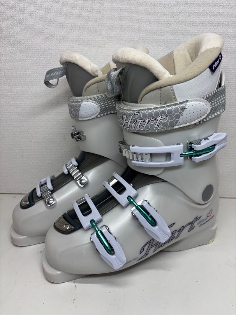 美品 Hart HART DIVA 女性用スキー用ブーツ ホワイト 25cm