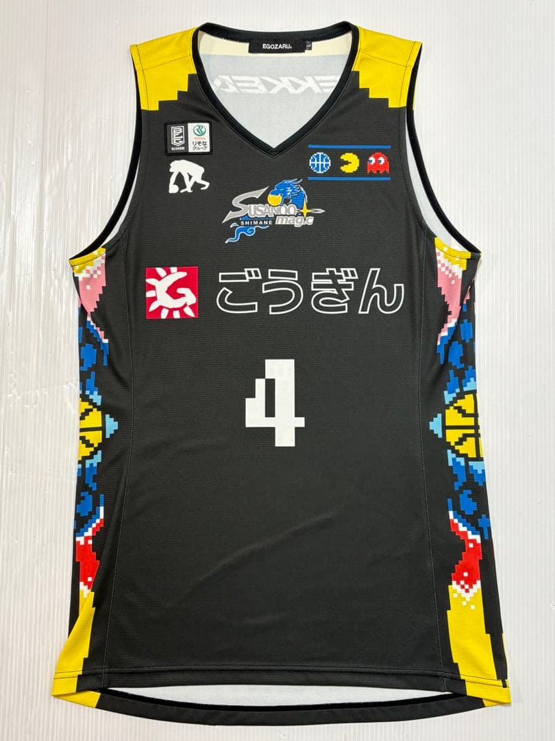 島根スサノオマジック ニック・ケイ 4 バスケットボール ユニフォーム L