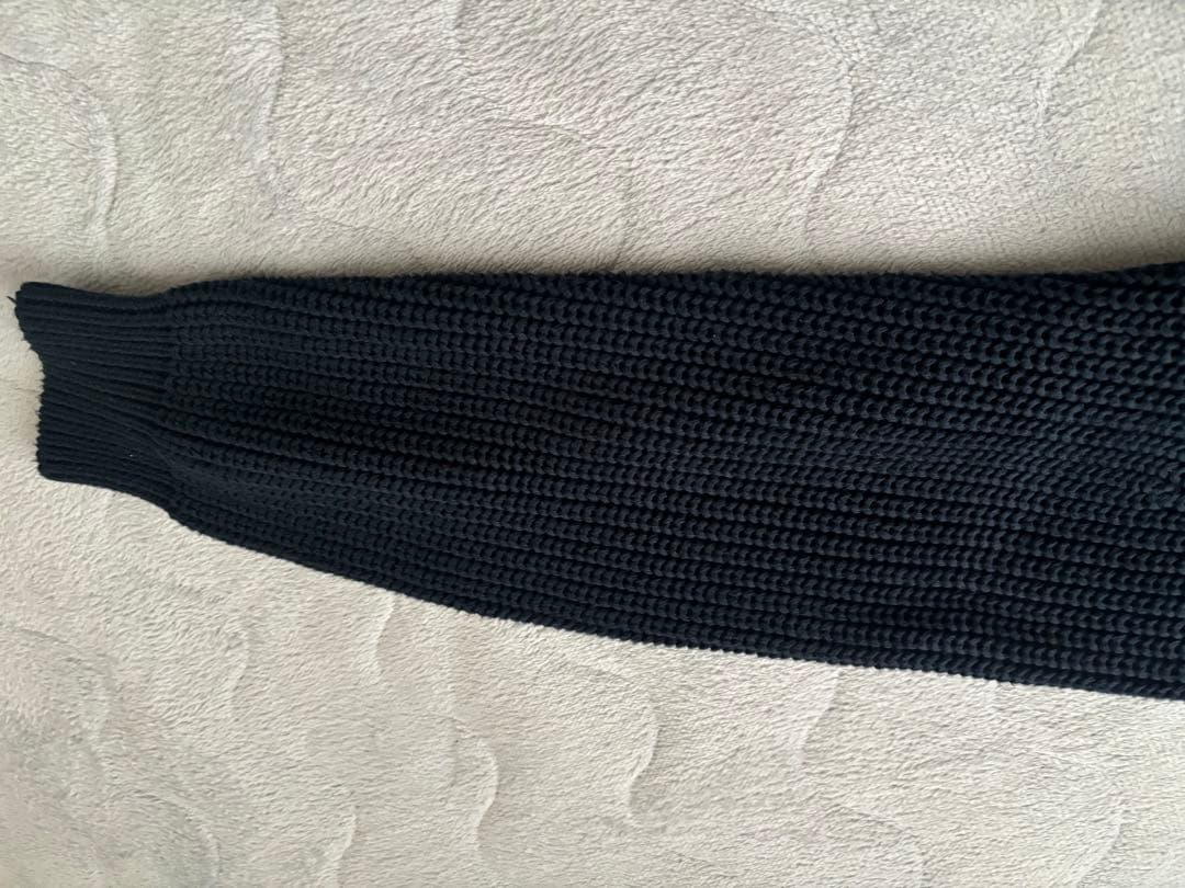 BATONER クルーネックニット　ネイビー