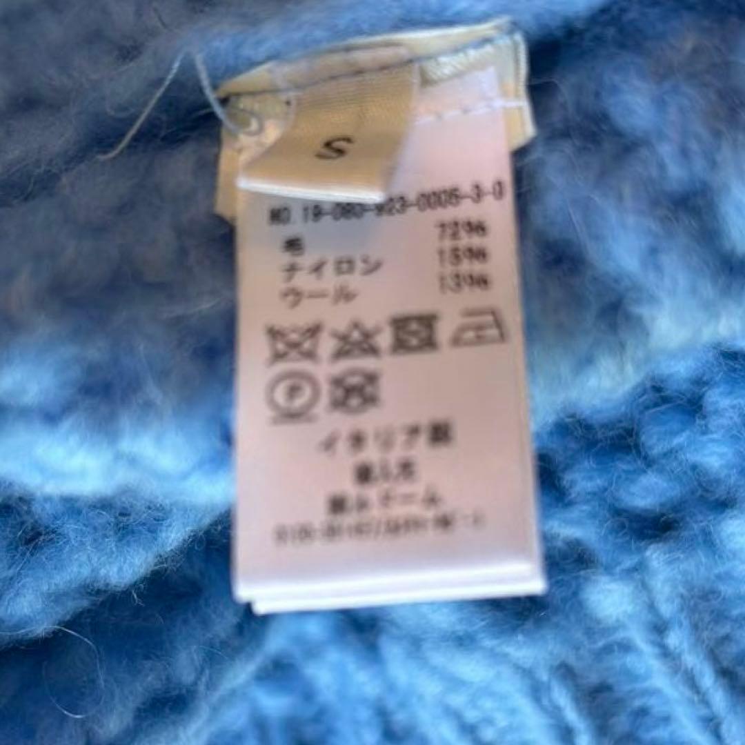 新品タグ付き　ロベルトコリーナ ドロップショルダーニットプルオーバー　チュニック