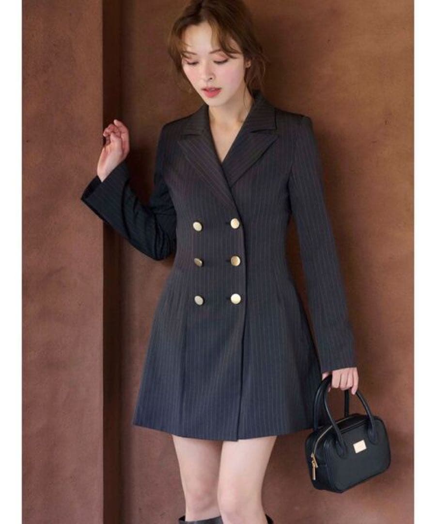 MERCURYDUO フレアジャケットワンピース