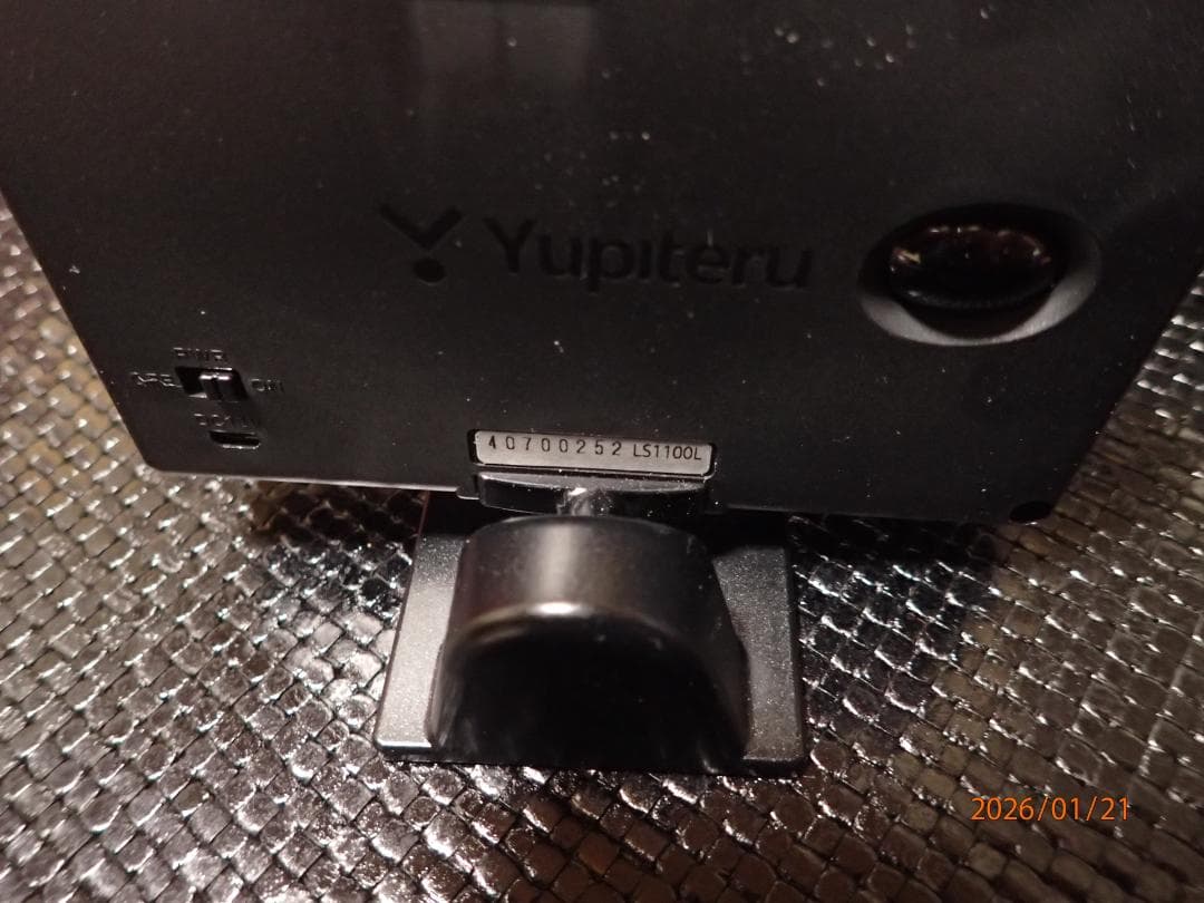 美品 ⑮　ユピテル レーダー探知機 LS1100L MSSS対応 無線LAN搭載