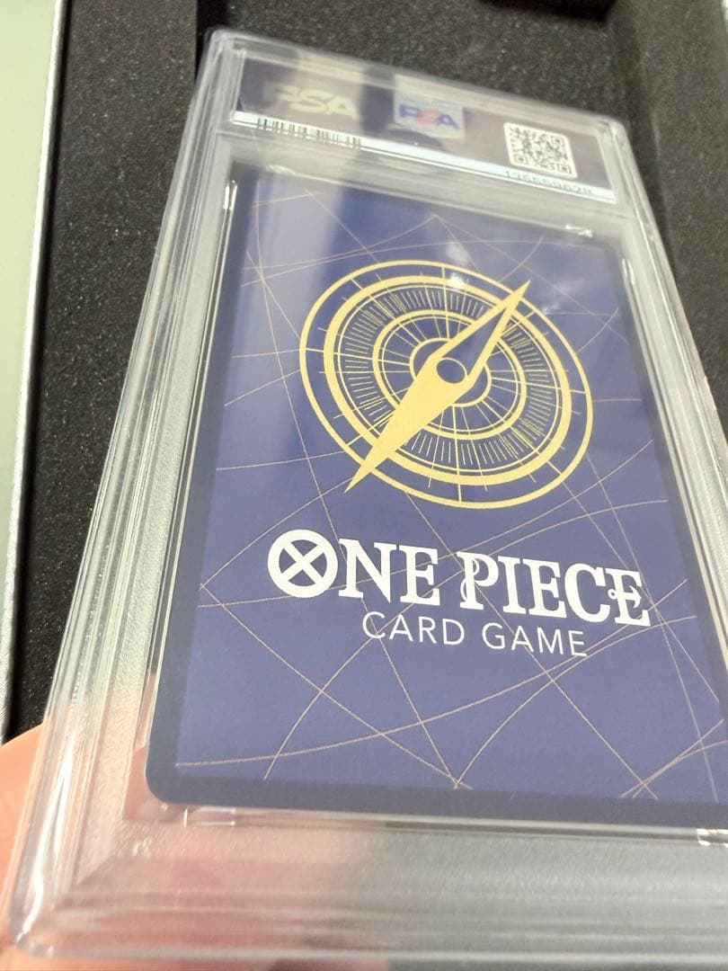 【PSA10】【コミパラ】OP09-119 モンキー・D・ルフィ SEC