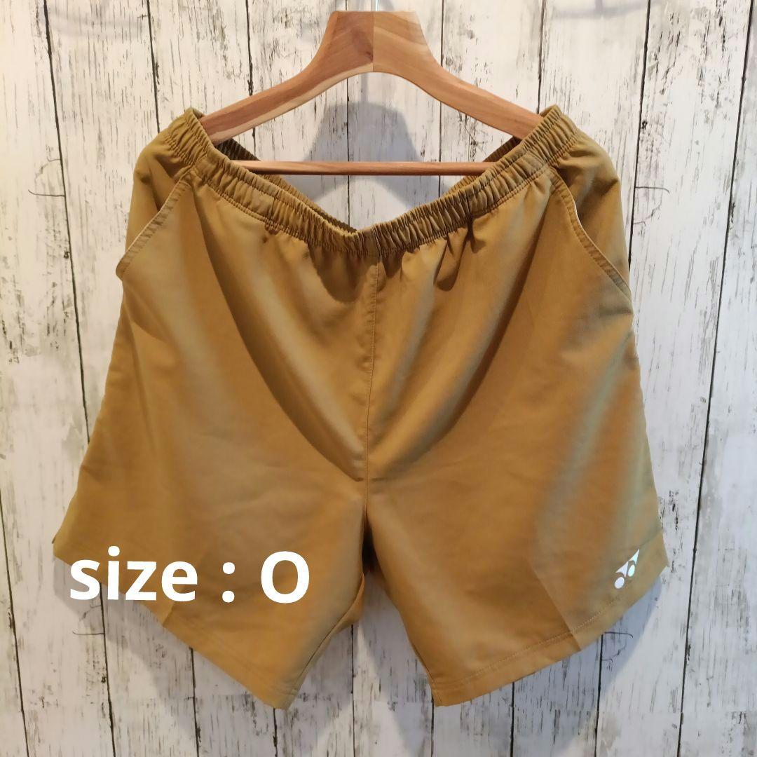YONEX Oサイズ ハーフパンツ キャメルゴールド　テニス　バドミントン
