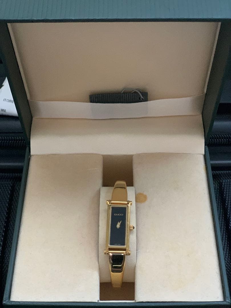 GUCCI ゴールド レディースウォッチ1500L