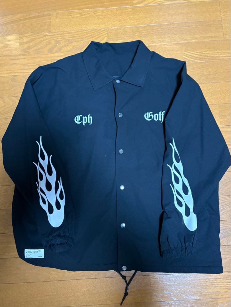 キャプテンズヘルム ゴルフ ナスティーロゴ コーチ ジャケット　Lサイズ