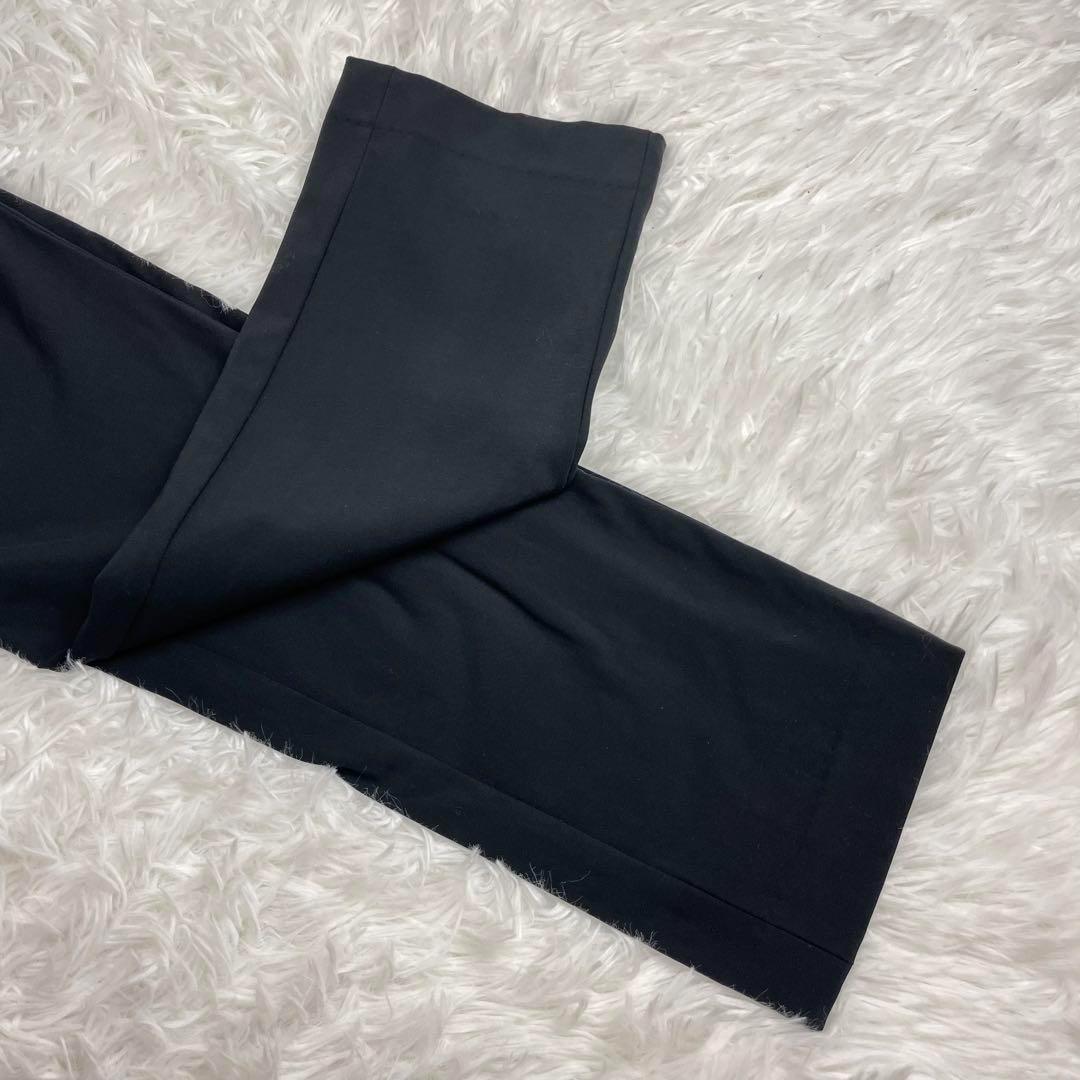 極美品✨プラステ✨ノーカラーセットアップパンツスーツ✨マルチストレッチ✨XS✨黒