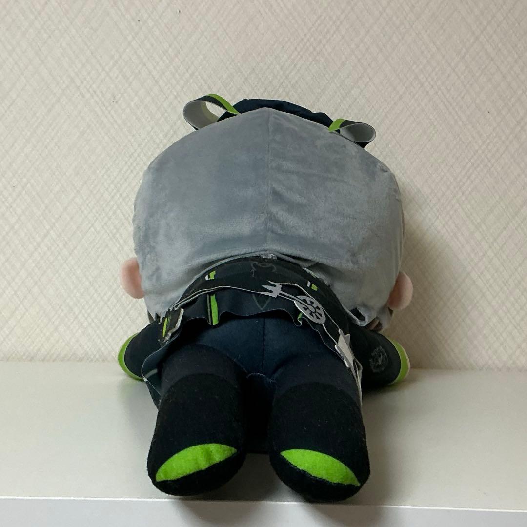 シルバー メガジャンボ 寝そべり ぬいぐるみ ツイステ