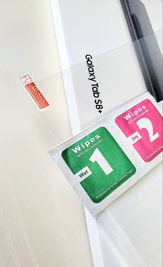 純正 Galaxy Tab S8+ タブレット ＋ 純正 キーボード付き