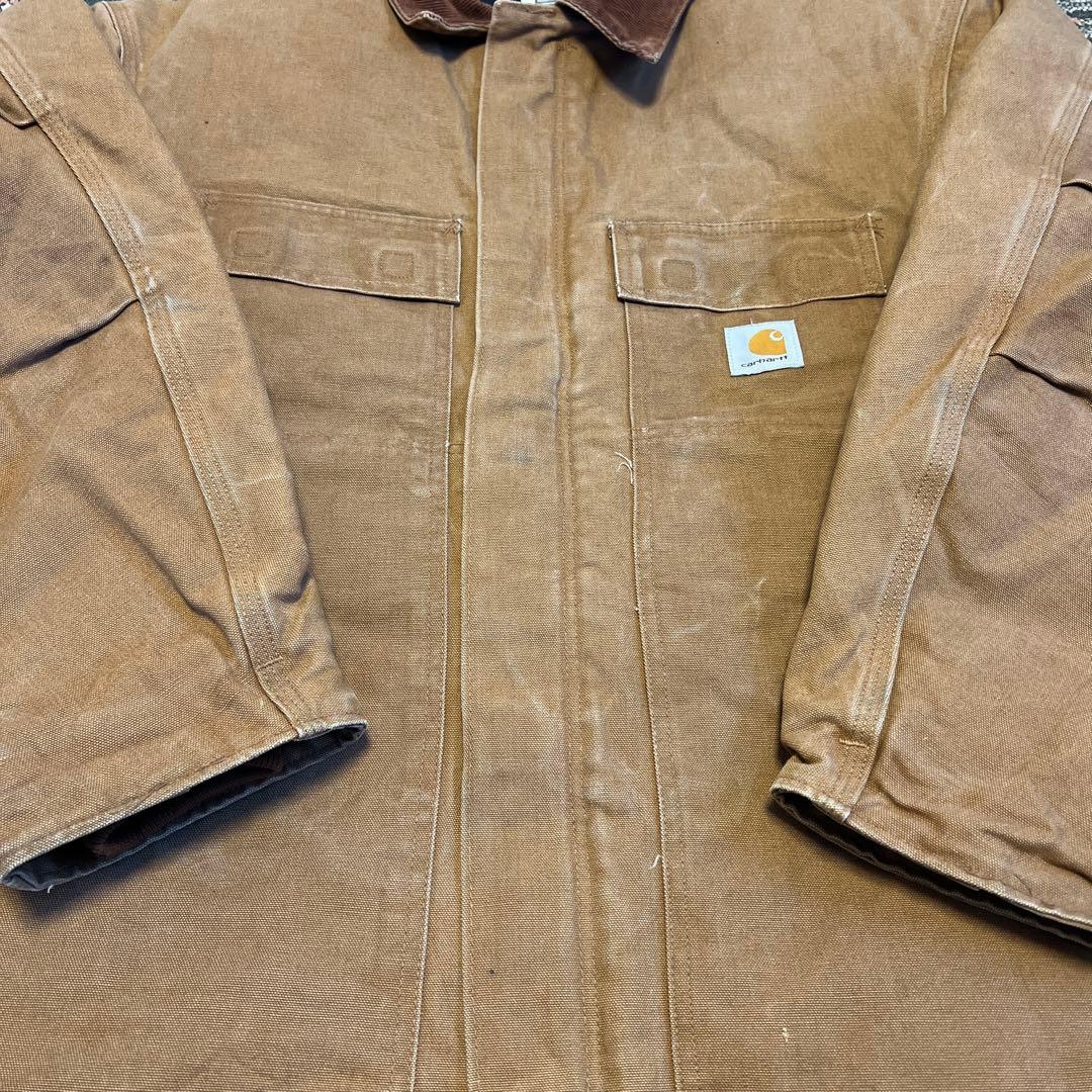 【USA製】Carhartt ブラウンジャケット