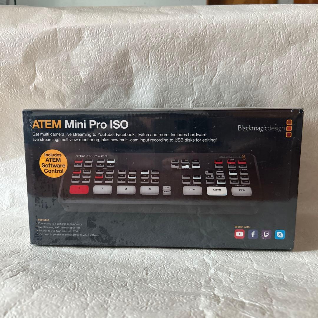 新品未開封Blackmagic Design ATEM Mini Pro ISO