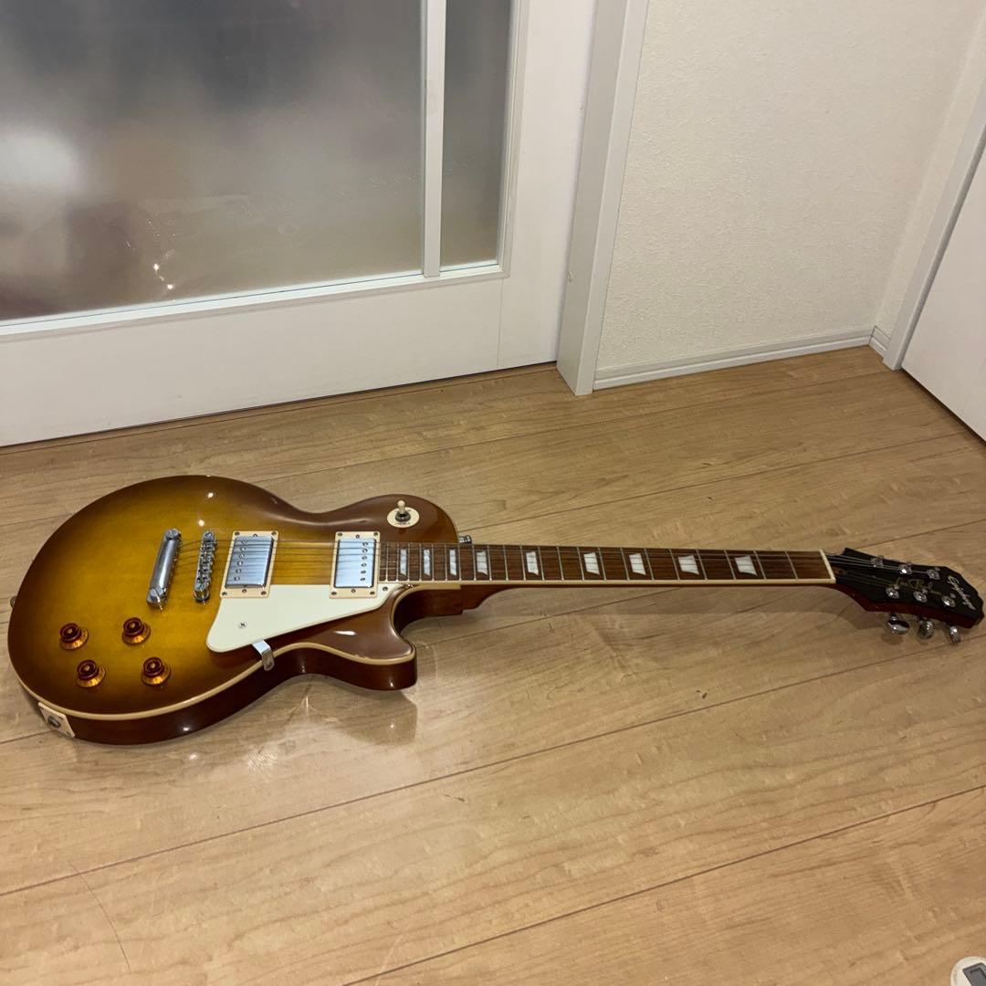 安い　Epiphone Les Paul スタンダード　エピフォンいい音