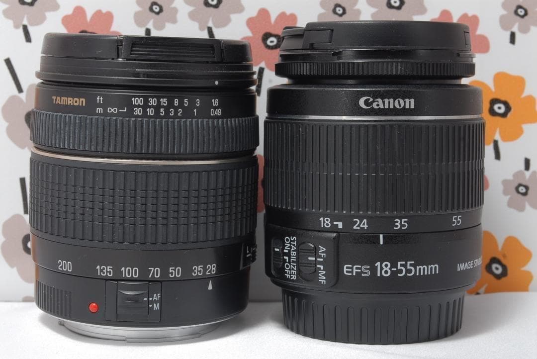 ❤Canon Kiss X5❤スマホ転送OK❤カメラバック付き❤Wレンズセット❤