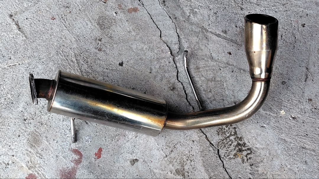 ジムニー ステンレス製マフラー