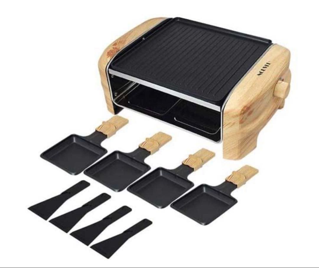 NOUVEL ラクレットグリル Wood Elrganceウッドエレガンス4人用