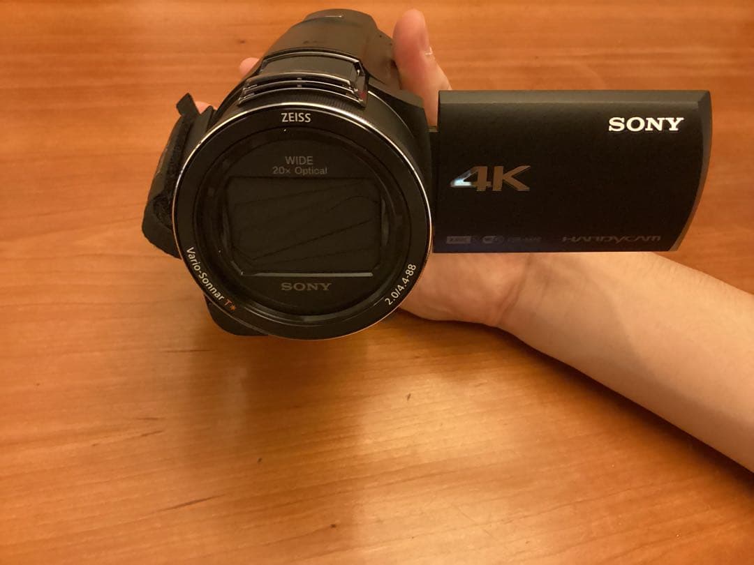 【未使用】SONY FDR-AX60 4Kビデオカメラ 本体