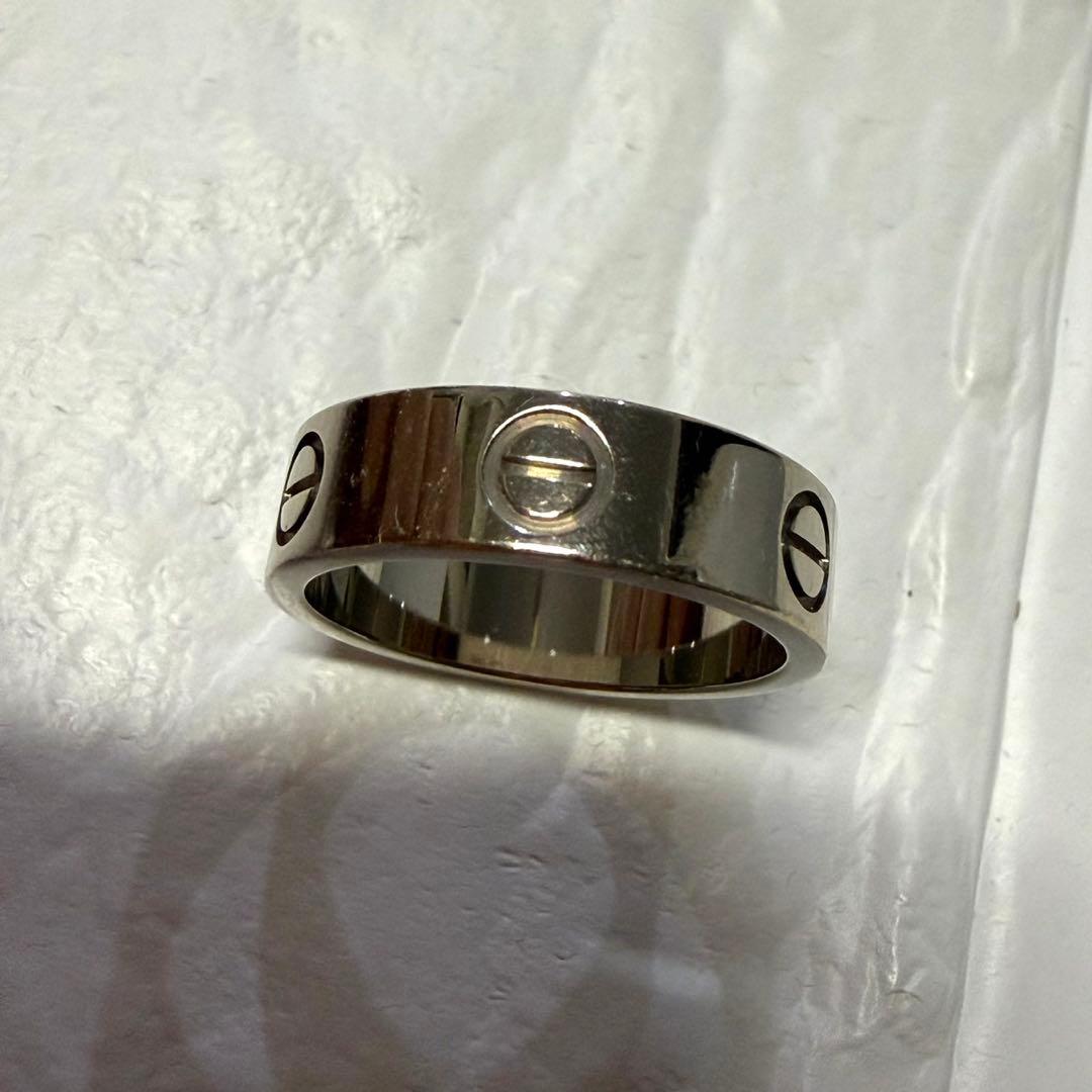 Cartier カルティエ ラブリング クラシック k18 WG 54