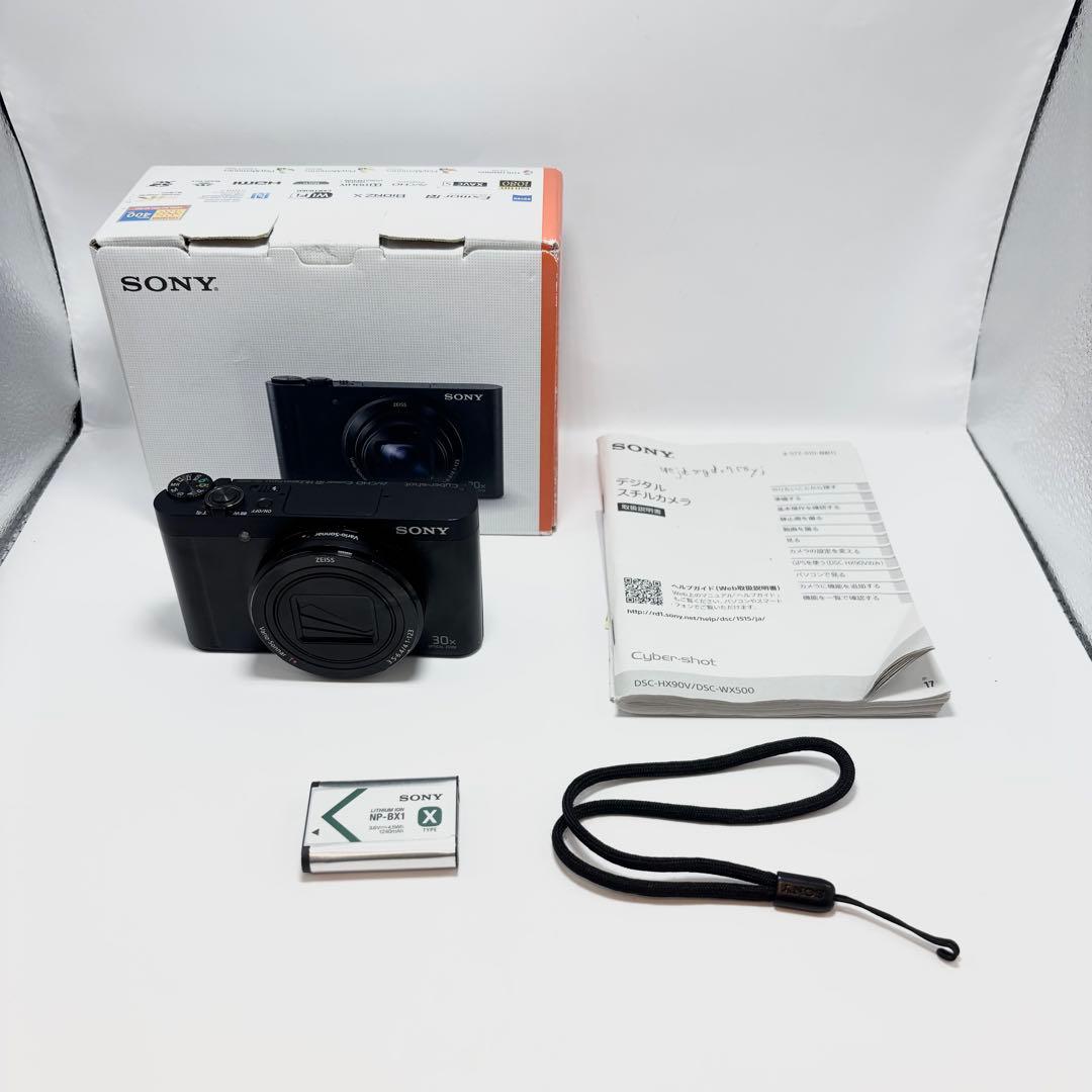 SONY Cyber-shot DSC-WX500 ブラック 訳あり品