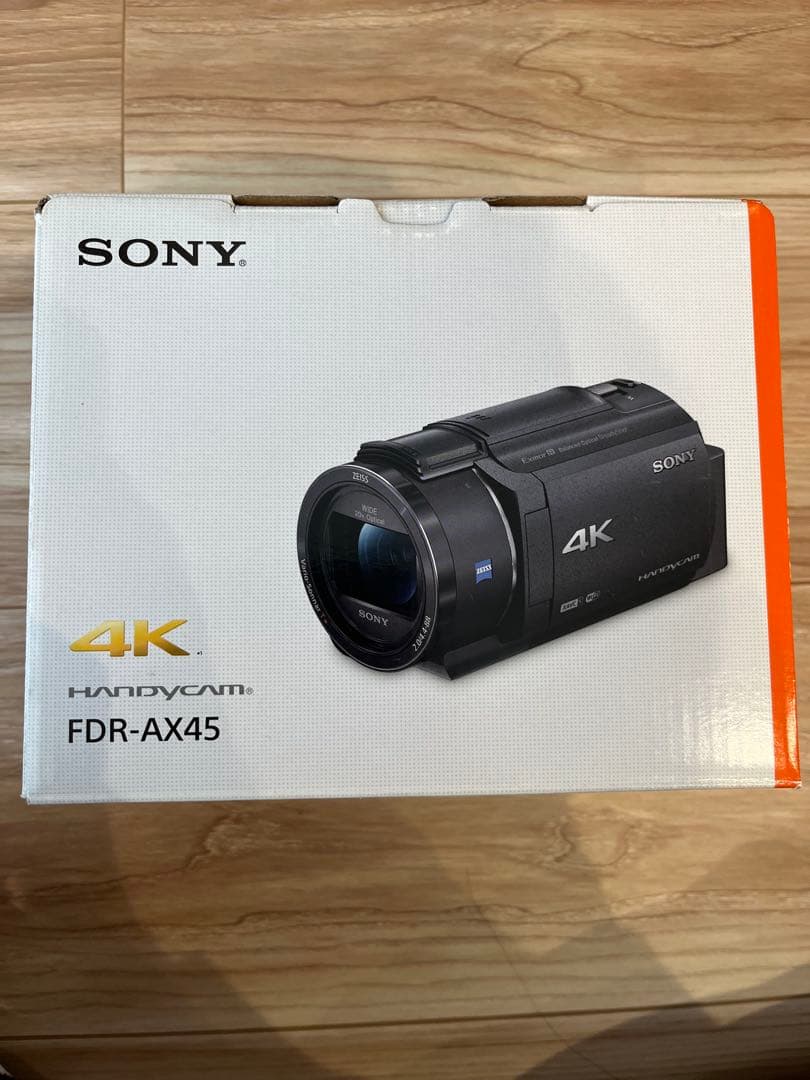 ほぼ新品　SONY FDR-AX45 4Kハンディカム ケース付き