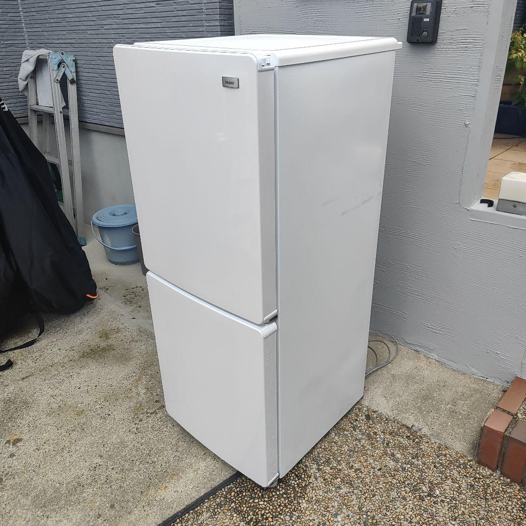 Haier 冷蔵庫 148L 2ドア ホワイト JR-NF148BW 福岡県より