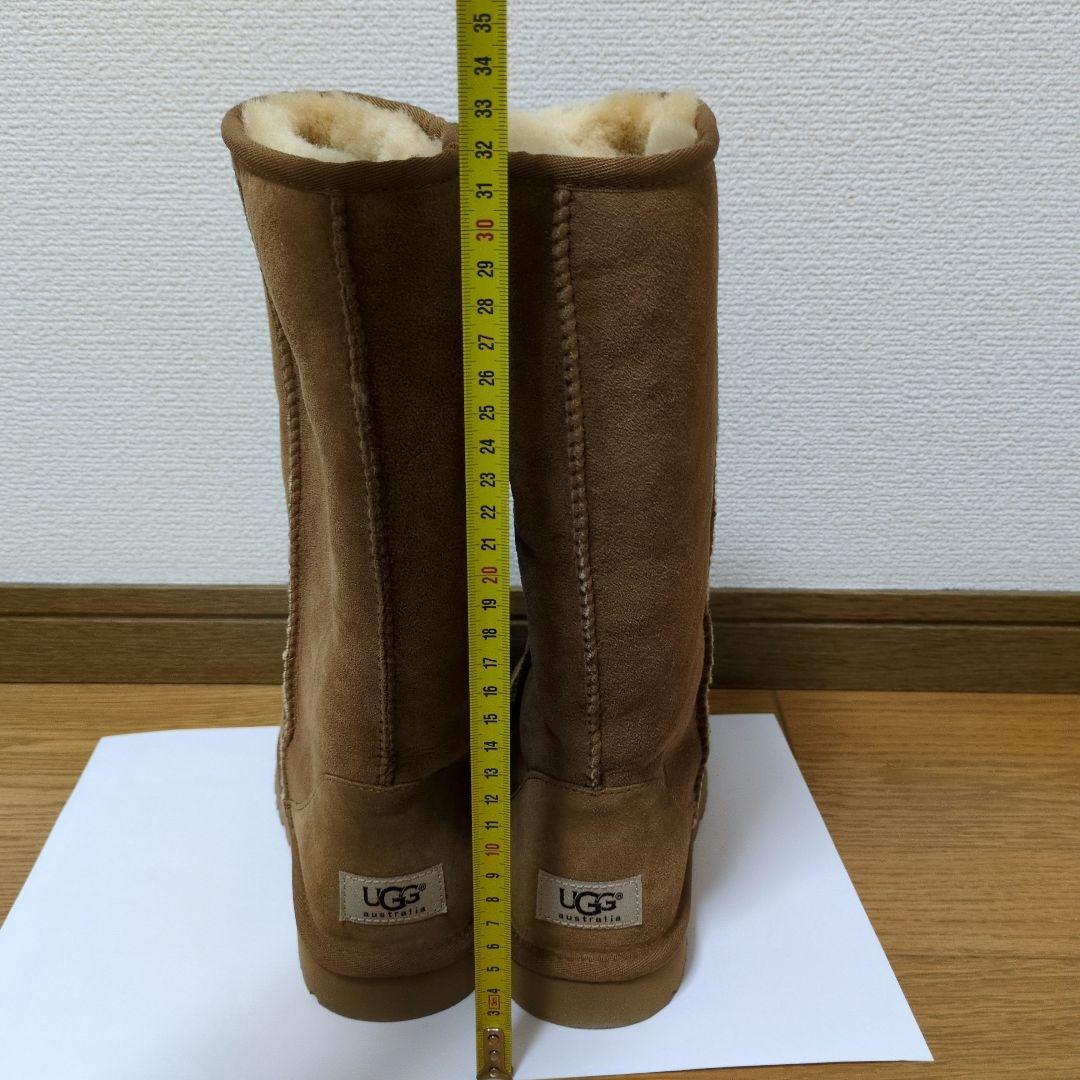 未使用新品UGG ムートンブーツ チェスナット トール　24cm