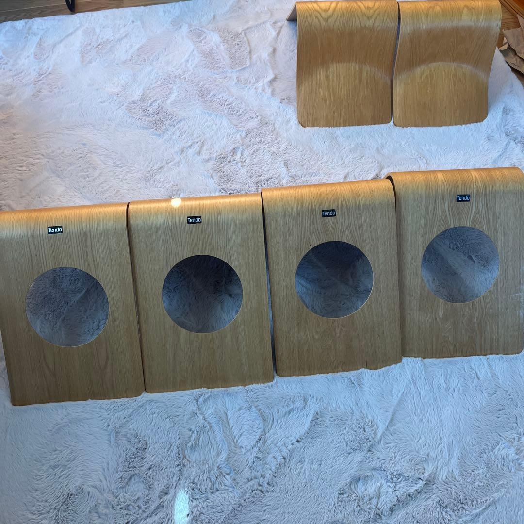 天童木工　座椅子　6脚セット　綺麗