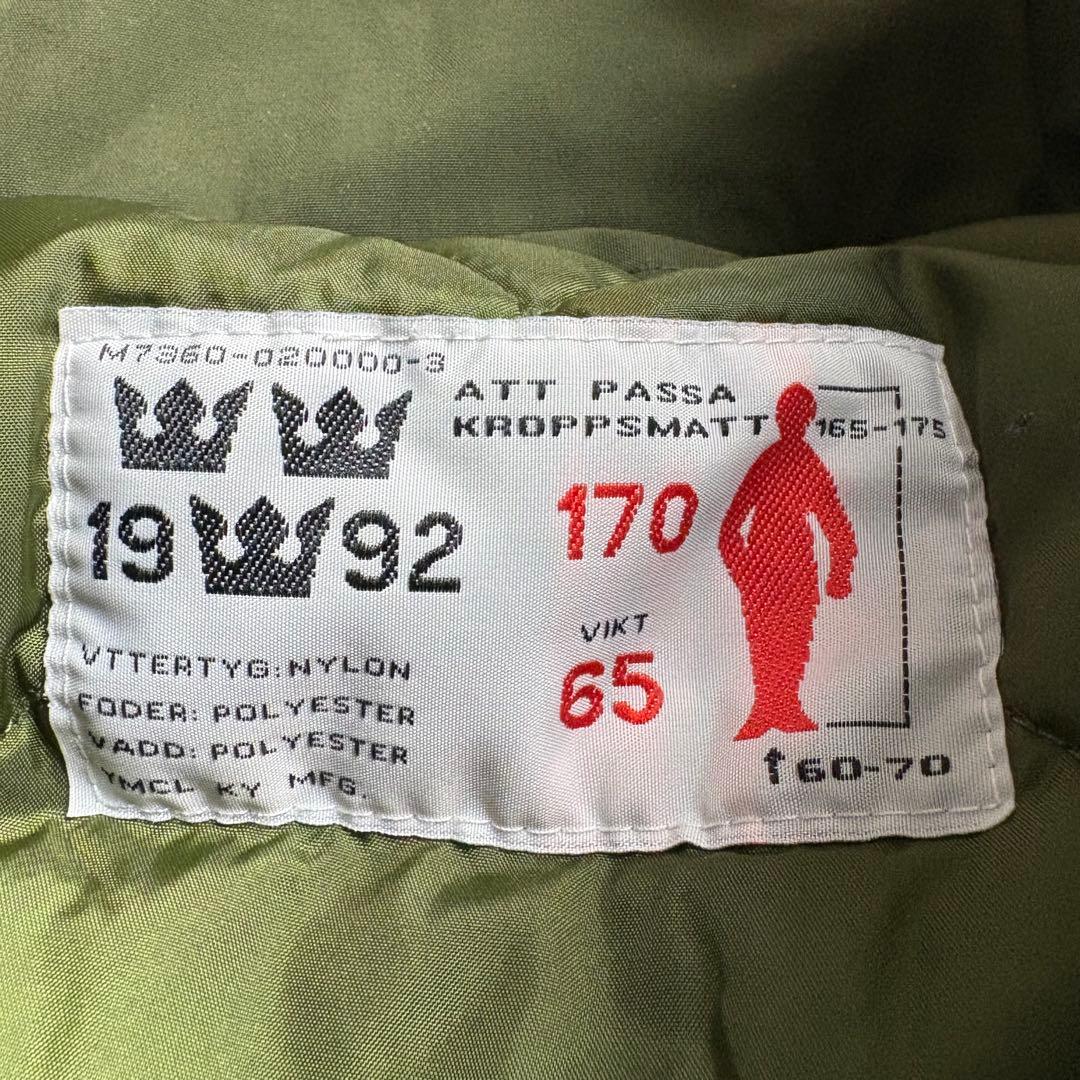 YMCL スウェーデン軍　M90 コールドウェザーパーカー　DUPON