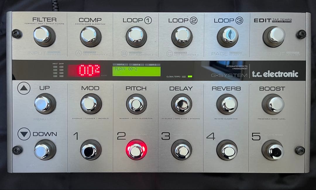 TC Electronic G-System used マルチエフェクター