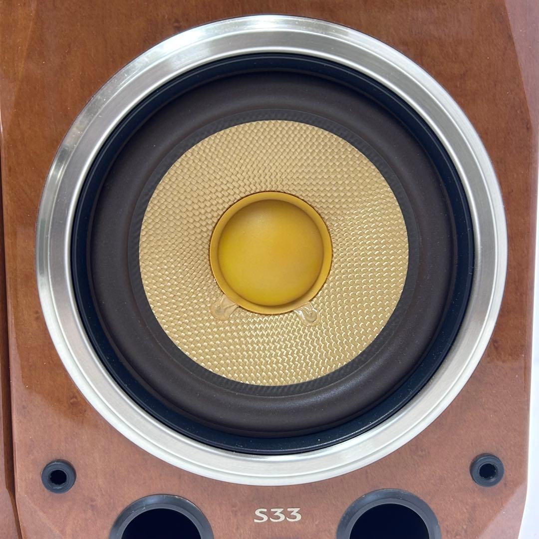 SANSUI S33 2Way スピーカー パッシブ ブックシェルフスピーカー