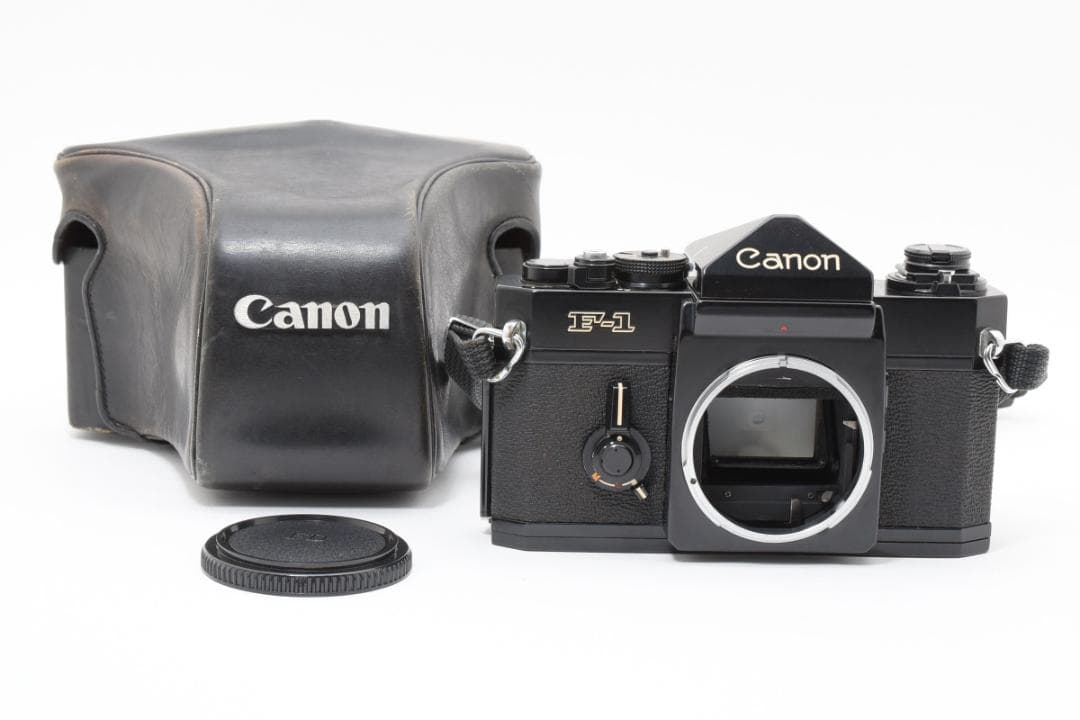 超美品 CANON F-1 前期型 フィルムカメラ　モルト新品交換済 M518