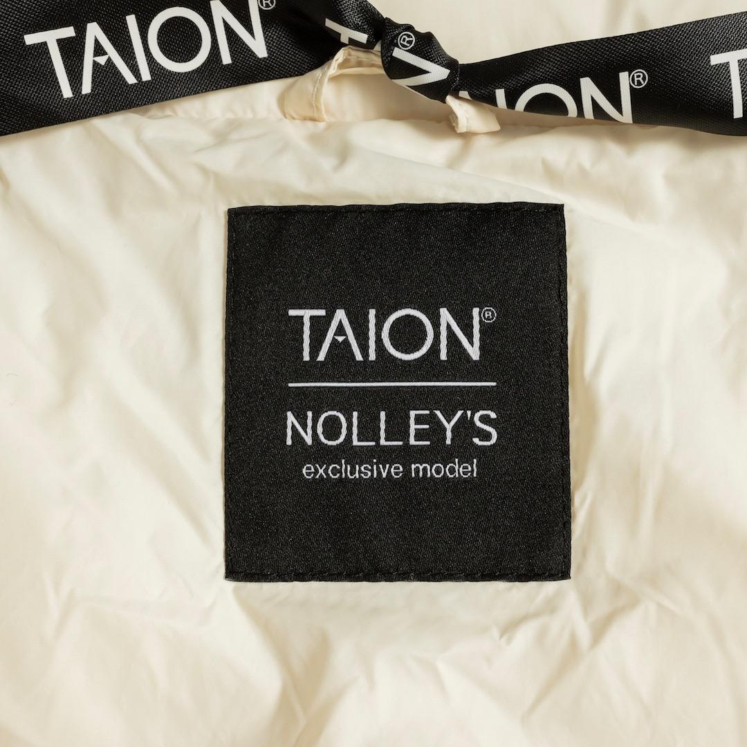 タグ付き ノーリーズ TAION 別注 ダイヤキルトスタンドロングダウン コート