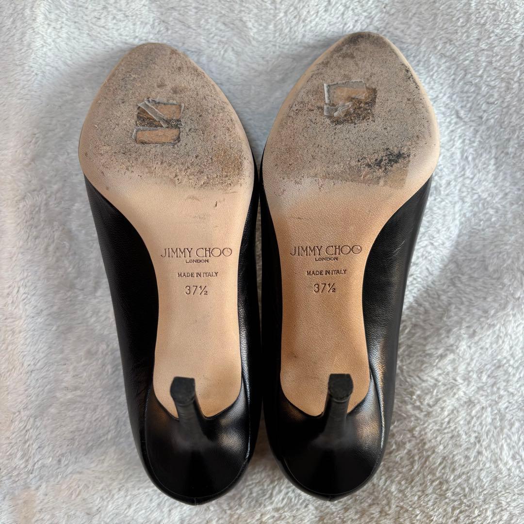✨️美品✨️ JIMMY CHOO ジミーチュウ レザー パンプス 24.5㎝