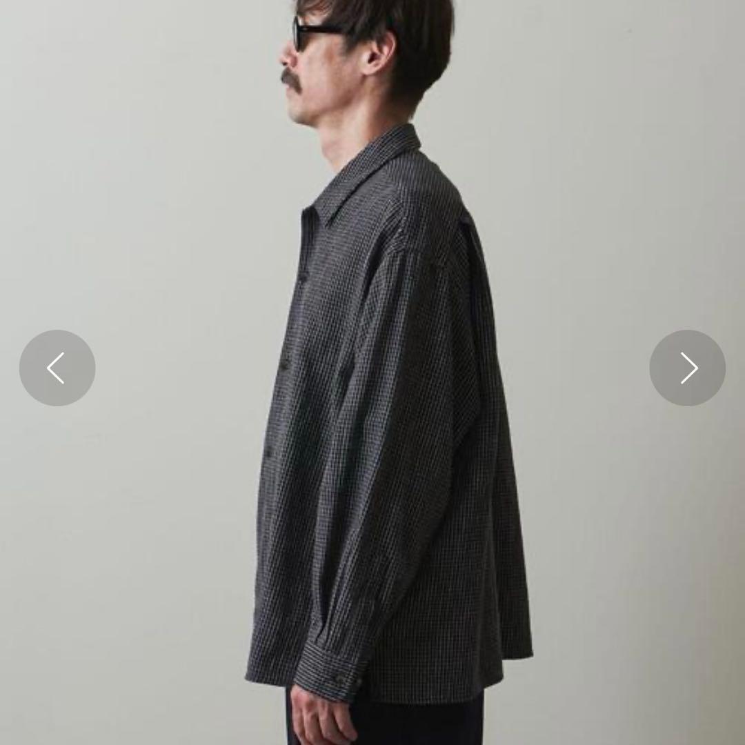 steven alan チェックオーバーサイズシャツ Sサイズ