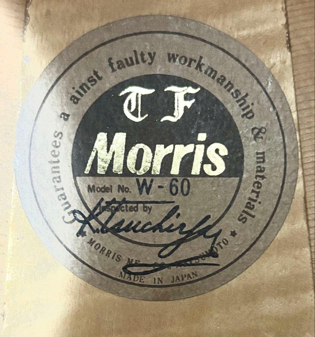 【新品弦張替済】MORRIS アコースティックギター W-60