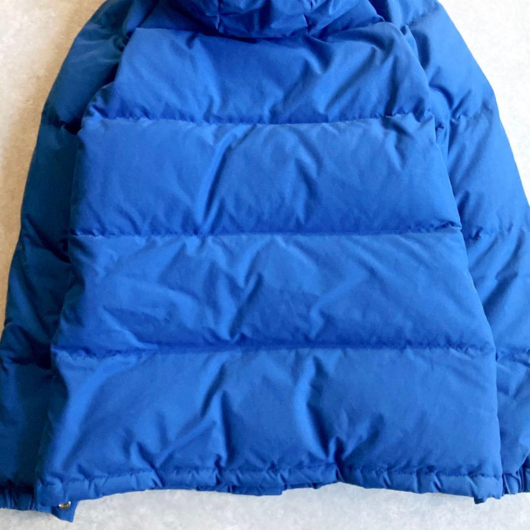 美品 ケープハイツ 高機能60/40ナイロンダウンジャケット 2way ブルー
